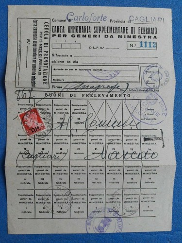 658 tessera annonaria - 658,