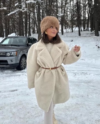 Zara cappotto pelliccia - cappotto,
