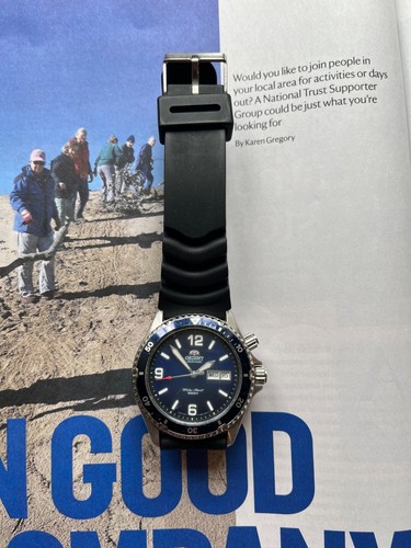 Orient mako blue diver - mako,