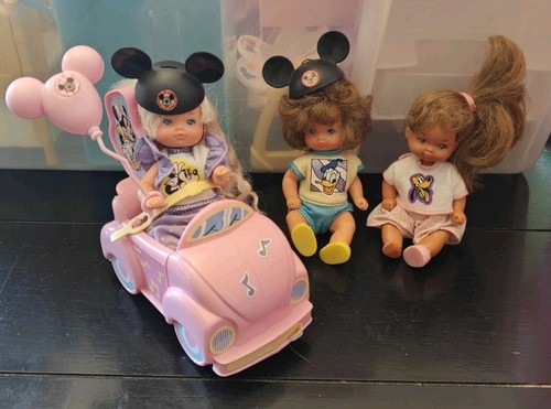 Lotto auto minnie - auto, mattel