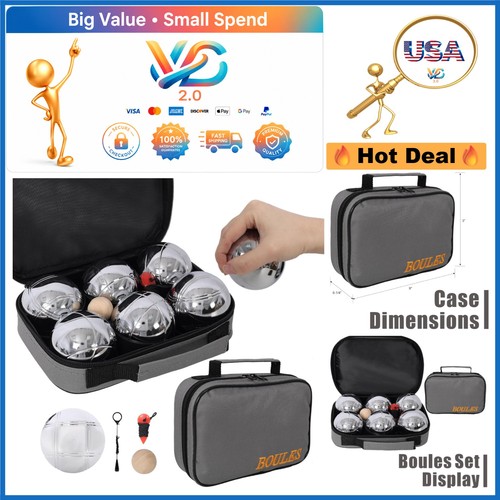 Set bocce ufficiale petanque - bocce,