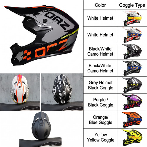 Casco motocross fuoristrada