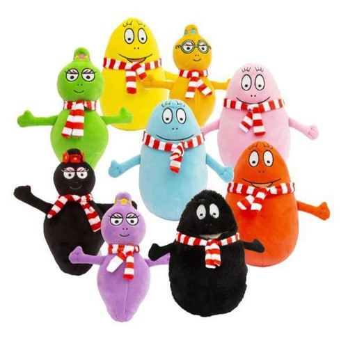Barbapapa peluche sciarpa - barbapapa,