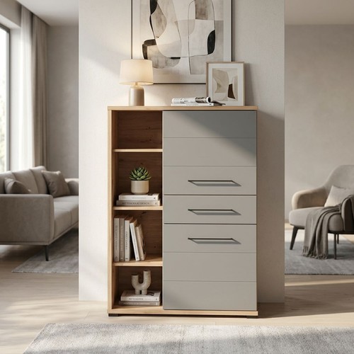 Credenza due ante cassetto - credenza,