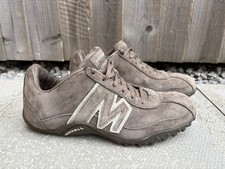 Scarpe da ginnastica Merrell Sprint Blast Gunsmoke in pelle scamosciata marrone taglia 8 EU 42