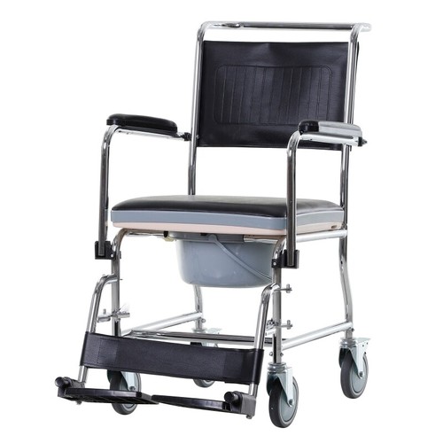 Sedia rotelle comoda con - wc,