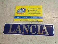 SCRITTA POSTERIORE LANCIA DELTA - PRISMA - THEMA - BLU/ARGENTO - NUOVA