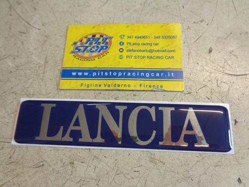 Scritta posteriore lancia - scritta,