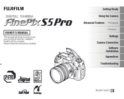 Fuji fujifilm finepix - s5, pro