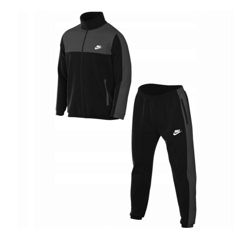 Dm6843 010 nike tuta nera - tuta,