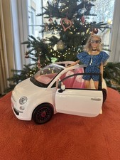 Mattel Barbie Bambola Fiat 500