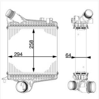 Intercooler per audi 2015 - audi,