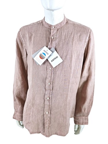 Aspesi camicia lino casual - camicia,