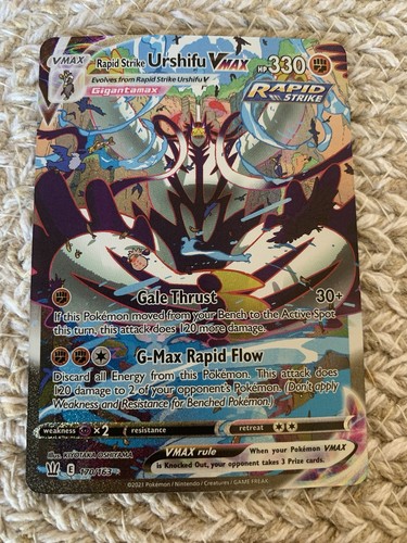 Rapid strike urshifu vmax - urshifu,