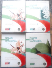 LOTTO IN 3 VOLUMI "PENSARE E FARE LA MATEMATICA" (4 TOMI) - M. ANDREINI - ETAS