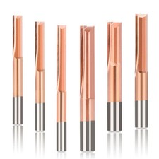 Fresa diritta 2 taglienti