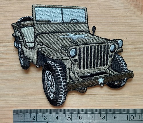 Ecusson patch jeep - jeep, day