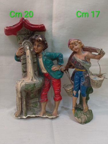 Coppia pastori presepe natale - coppia,