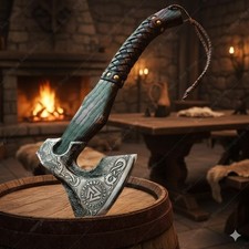 Ascia Vichinga in Acciaio