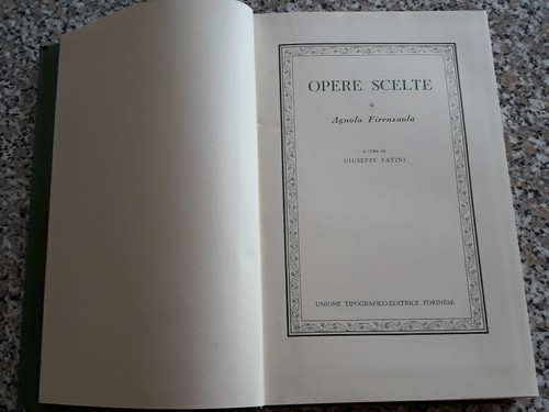 Agnolo firenzuola opere - agnolo,