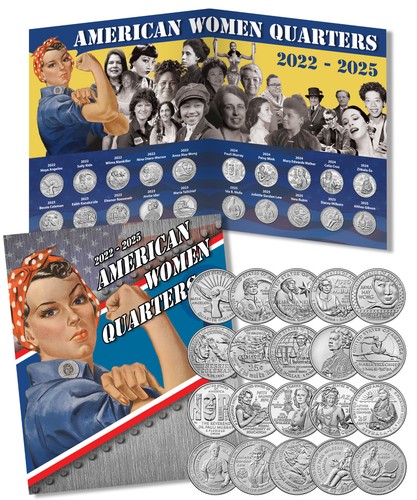 American women quarters - women,