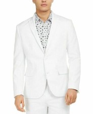 Nuovo Blazer Bianco Da Uomo In