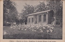 PADOVA: "Raggio di Sole" Padiglione di Ricovero durante il mal tempo