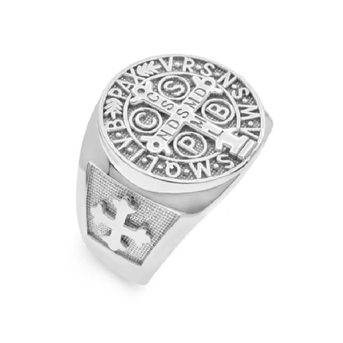 Anello preghiera argento - anello,