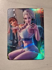 ELSA - ANNA - FROZEN - GODDESS STORY - PROMO CARD - SPECIAL - HOLO - WAIFU