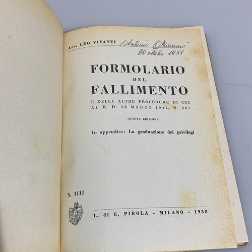 Formolario del fallimento