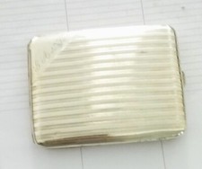 Portasigarette in argento 800 del 1926. Interno in Vermeil.