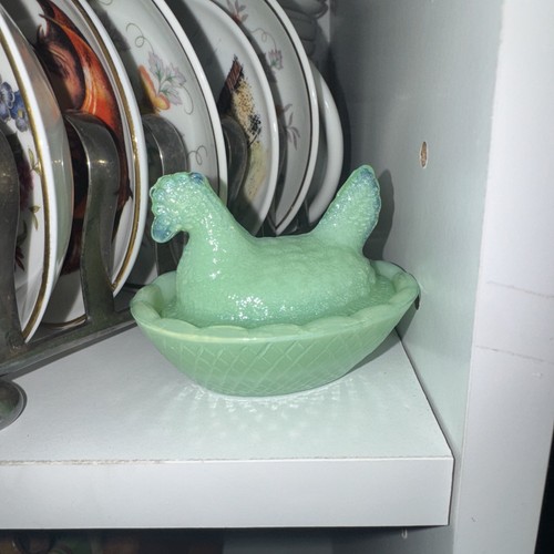 Pollo gallina nido vetro - gallina,