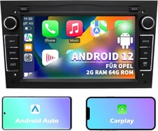 Autoradio per Opel, Radio 2 DIN, Sistema Android 12 2G+64GB con Navi CarPlay