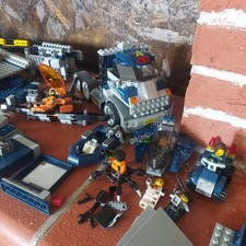 Lotto Lego da lavoro + MINIFIGURE identificati set 8645-8147-8635-3425 anni 2000