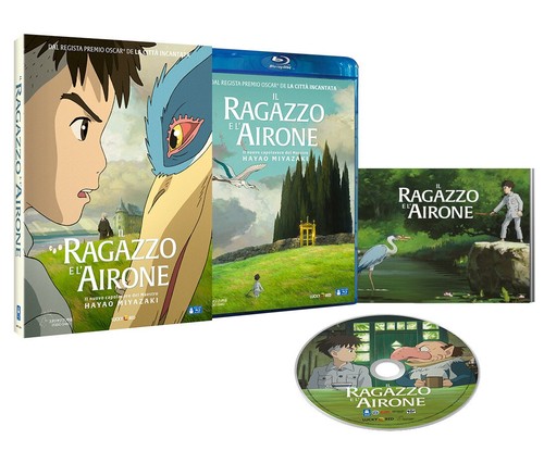 Ragazzo airone - l'airone,