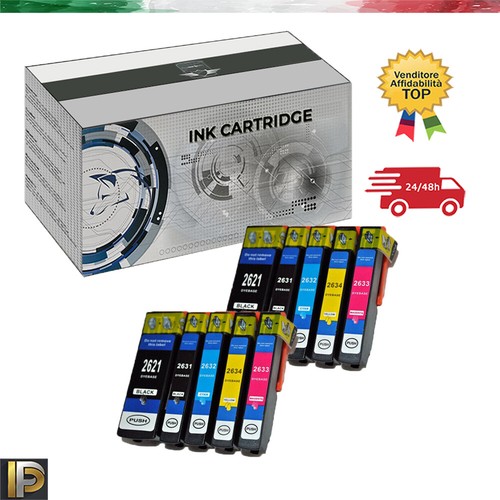 Kit cartucce t26xl per - 10,