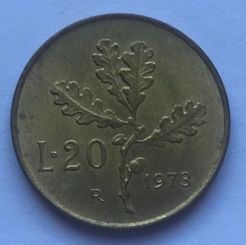 Rara moneta lire - 20, lire,