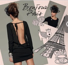 DENNY ROSE ABITO miniabito con