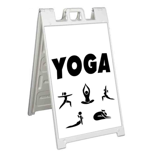 Yoga signicade 24x36 - 24x36, cornice