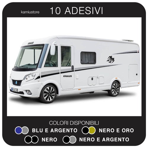 Adesivo knaus per camper - knaus, in