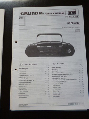 Manuale servizio originale - di,