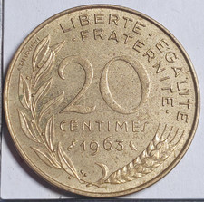 Centimes marianne 1963 - 20,