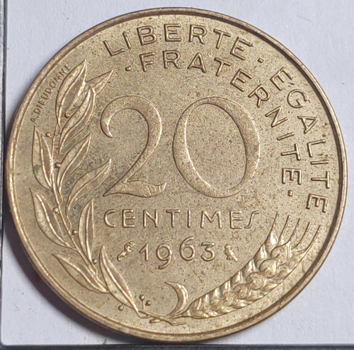 Centimes marianne 1963 - marianne,