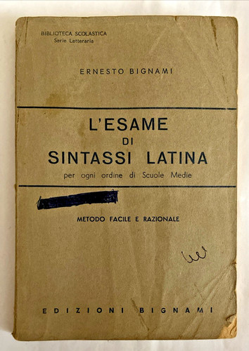 Ernesto bignami esame di - l'esame,