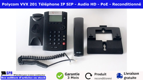 Polycom vvx 201 téléphone - polycom,