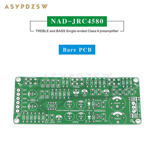 Nad jrc4580 treble bass - treble,