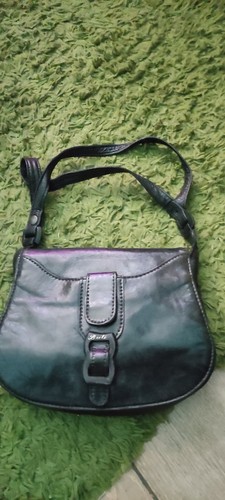 Borsa pelle nera marca buti - borsa,
