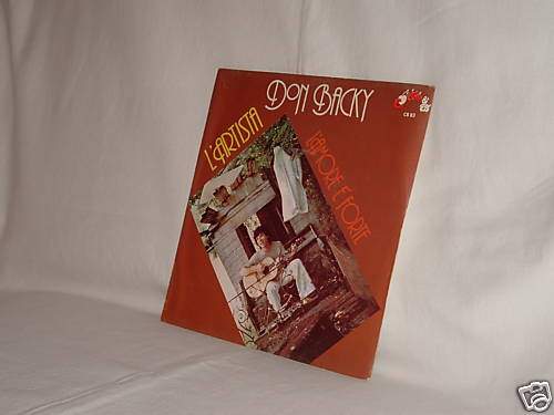 Don backy artista - ",