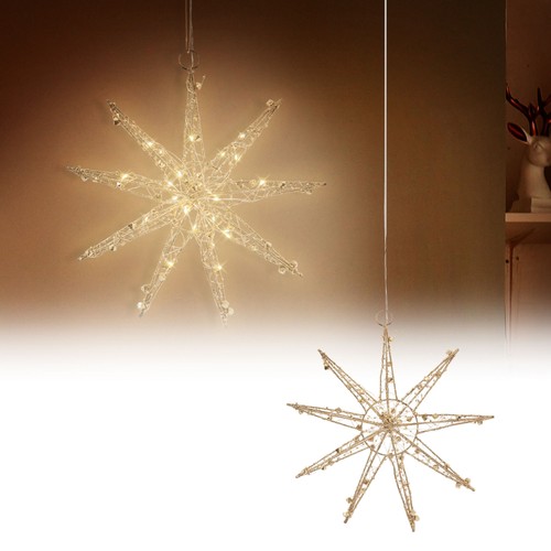 Stella natale luminosa - di,