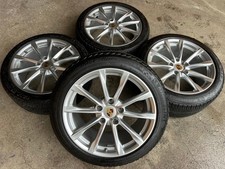 4 RUOTE INVERNALI ORIGINALI 19" ALLUMINIO PORSCHE CAYMAN BOXSTER 718 982 982601025 RUOTA LIBERA